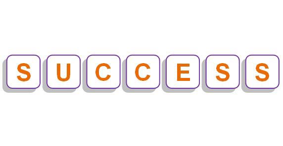 success sign